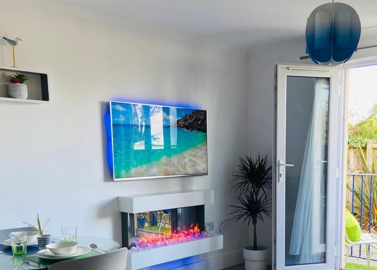Oceano - Carbis Bay, St Ives, 1 Bed Apartment With Free Parking Near To The Beach Luaran gambar